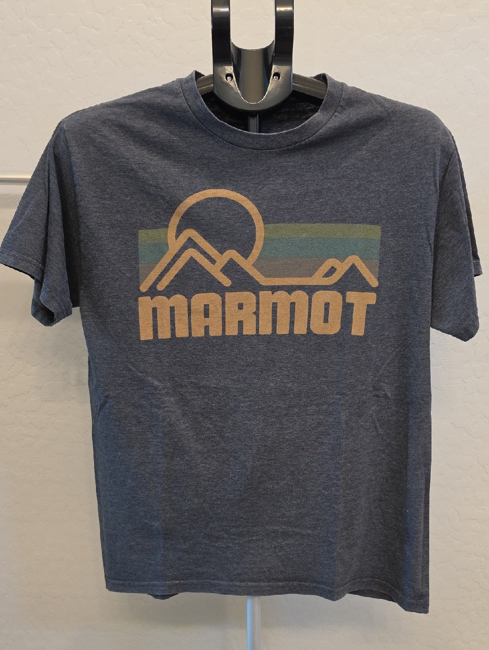 Marmot Men's Dark Gray Mountain Tee